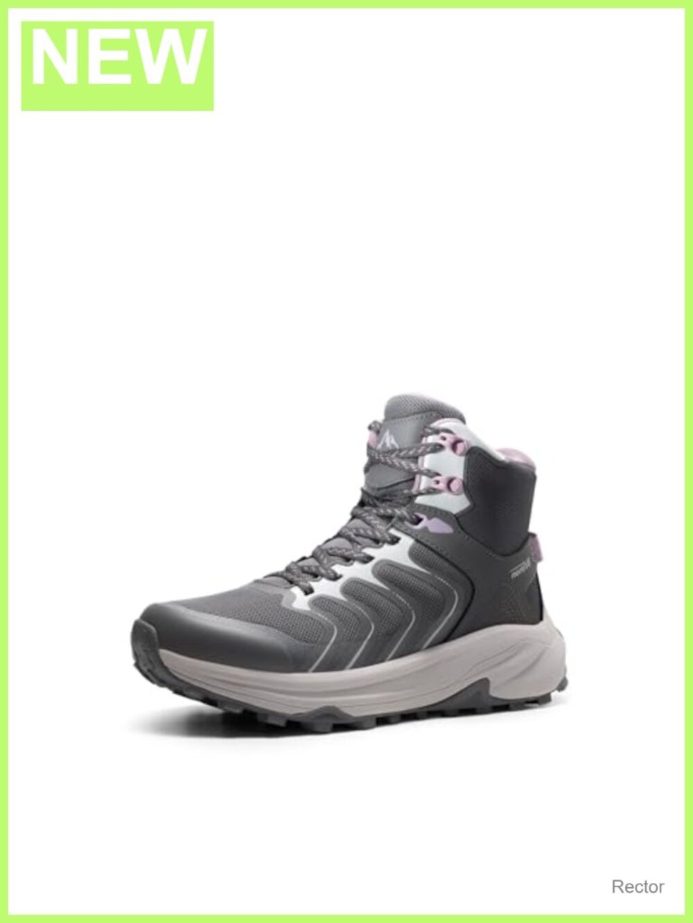 Women's Waterproof Hiking Boots with Arch Support, Rugged Outdoor Shoes